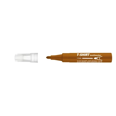 ICO D25 barna textilmarker rostirón ICO D25 barna textilmarker rostirón
