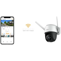IMOU Cruiser kültéri 4MP, H265, 3.6mm (88°), IR30m, mikrofon/hangszóró, SD, fix lencsés Wi-Fi PT kamera IMOU Cruiser kültéri 4MP, H265, 3.6mm (88°), IR30m, mikrofon/hangszóró, SD, fix lencsés Wi-Fi PT kamera