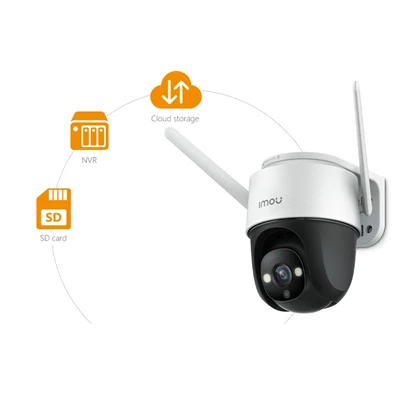 IMOU Cruiser kültéri 4MP, H265, 3.6mm (88°), IR30m, mikrofon/hangszóró, SD, fix lencsés Wi-Fi PT kamera IMOU Cruiser kültéri 4MP, H265, 3.6mm (88°), IR30m, mikrofon/hangszóró, SD, fix lencsés Wi-Fi PT kamera
