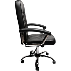IRISOffice Abbott fekete textilbőr főnöki fotel IRISOffice Abbott fekete textilbőr főnöki fotel