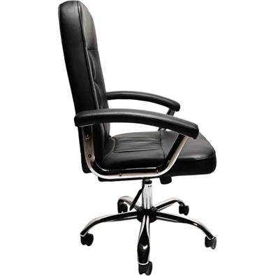 IRISOffice Abbott fekete textilbőr főnöki fotel IRISOffice Abbott fekete textilbőr főnöki fotel