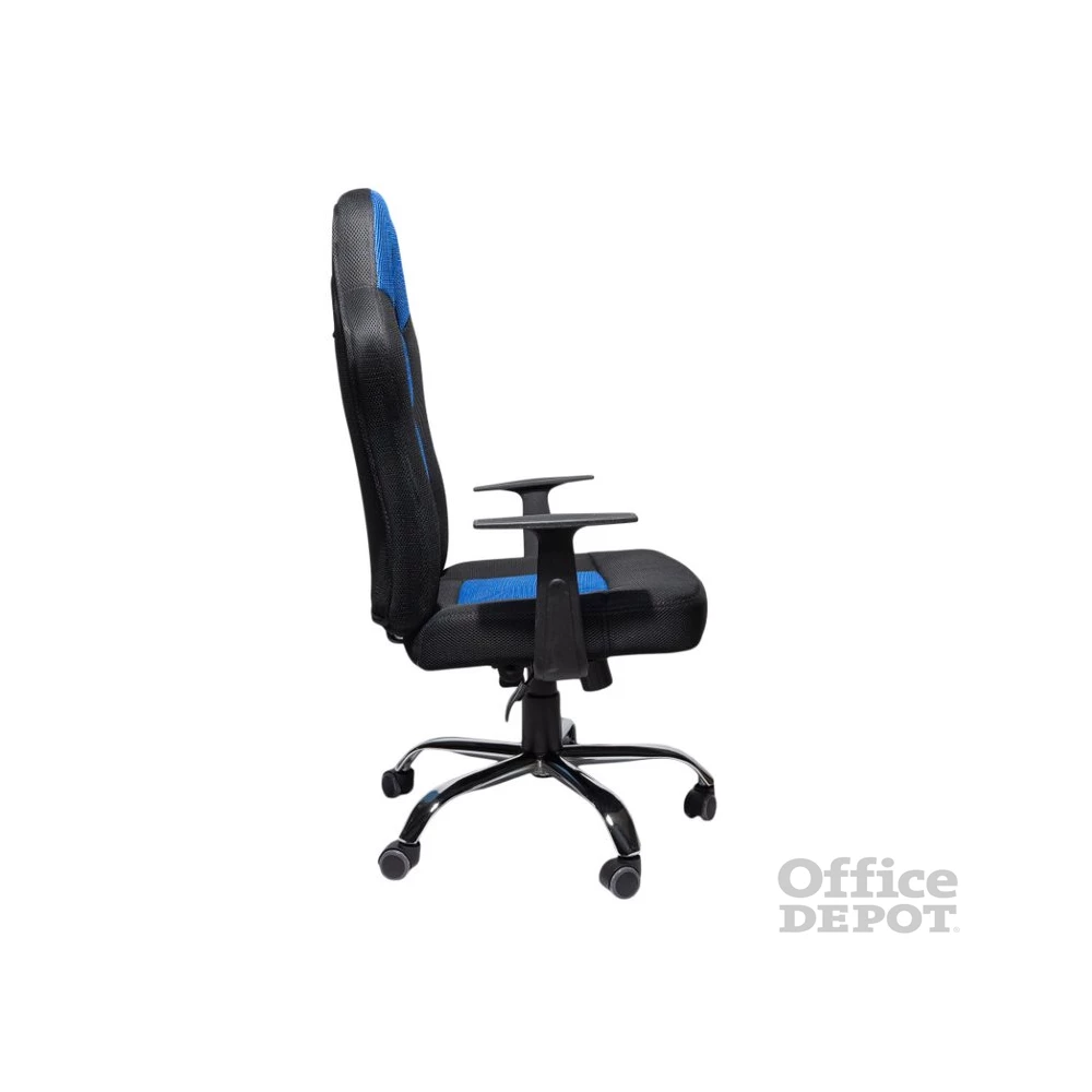 IRISOffice Admiral 2 kék/fekete szövetes irodai forgószék