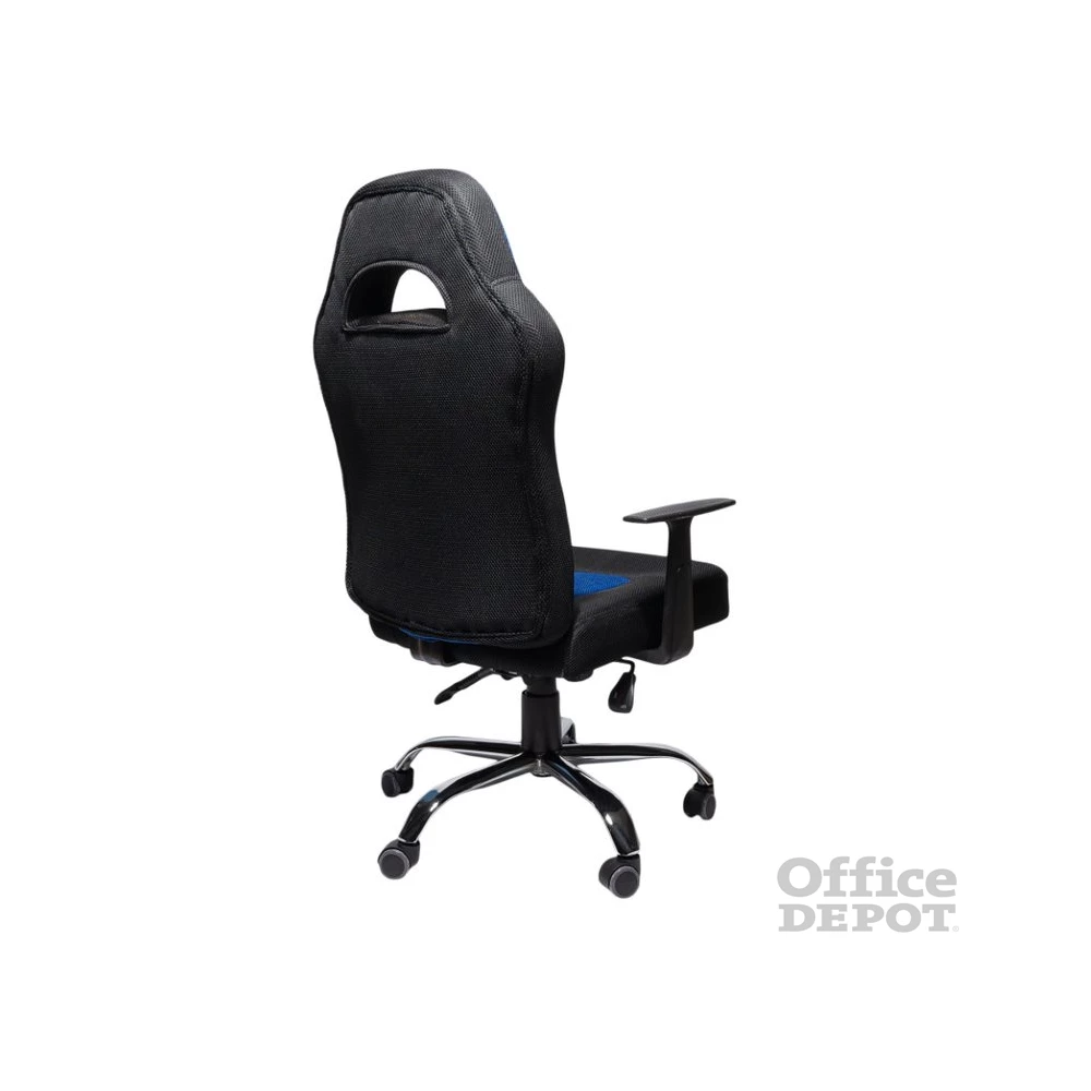 IRISOffice Admiral 2 kék/fekete szövetes irodai forgószék