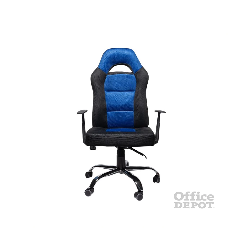 IRISOffice Admiral 2 kék/fekete szövetes irodai forgószék