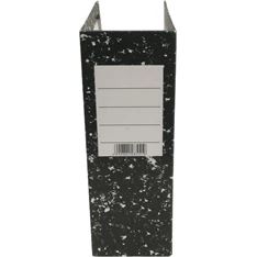 Office Depot D merevfalú 9cm karton fekete mákos mintás iratpapucs Office Depot D merevfalú 9cm karton fekete mákos mintás iratpapucs