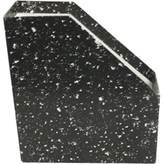 Office Depot D merevfalú 9cm karton fekete mákos mintás iratpapucs Office Depot D merevfalú 9cm karton fekete mákos mintás iratpapucs
