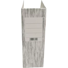 Office Depot D merevfalú 9cm karton szürke textil mintás iratpapucs Office Depot D merevfalú 9cm karton szürke textil mintás iratpapucs