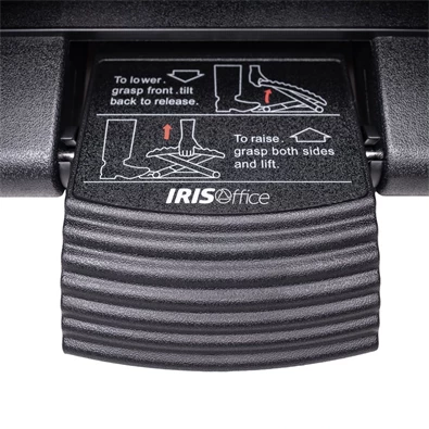 IRISOffice FR-300-BK fekete lábtámasz IRISOffice FR-300-BK fekete lábtámasz