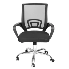 IRISOffice Harmony fekete, szövet-hálós irodai forgószék