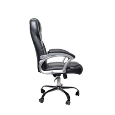 IRISOffice Revna fekete textilbőr főnöki fotel IRISOffice Revna fekete textilbőr főnöki fotel