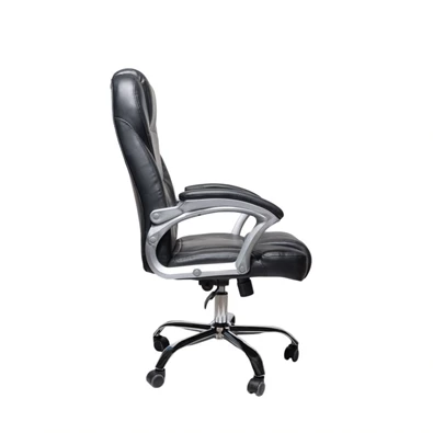 IRISOffice Revna fekete textilbőr főnöki fotel IRISOffice Revna fekete textilbőr főnöki fotel