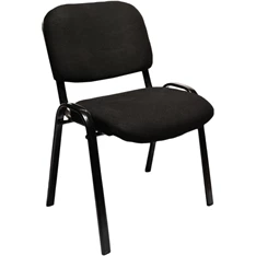 IRISOffice Sten BK fekete tárgyalószék (Használt -B) IRISOffice Sten BK fekete tárgyalószék (Használt -B)