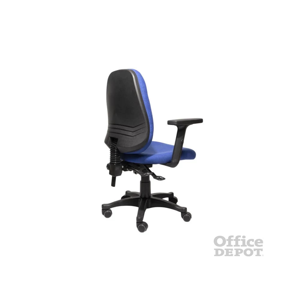 IRISOffice Ticia kék állítható karfás irodai forgószék