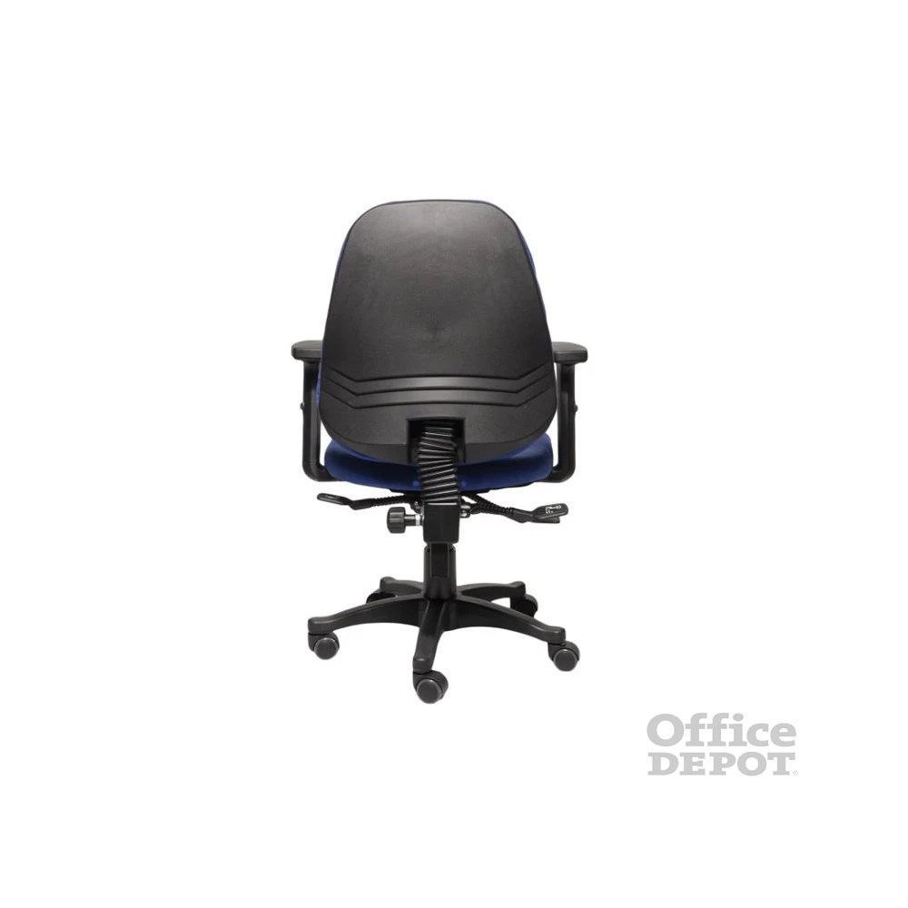 IRISOffice Ticia kék állítható karfás irodai forgószék