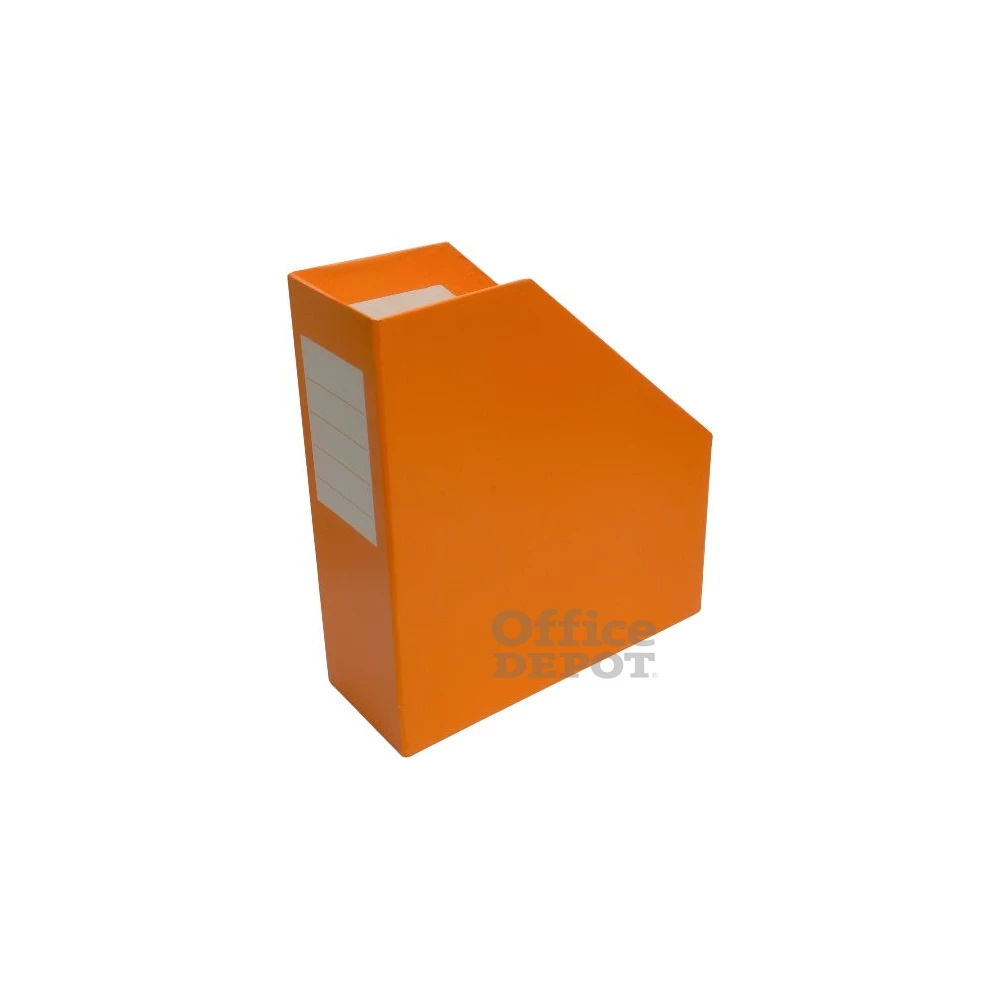 Office Depot merevfalú 9cm karton narancssárga iratpapucs