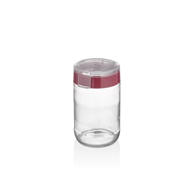 IRIS Amor üveg fűszertartó 660ml, zöld, szilva, kék vagy szürke színű HN-1385 IRIS Amor üveg fűszertartó 660ml, zöld, szilva, kék vagy szürke színű HN-1385