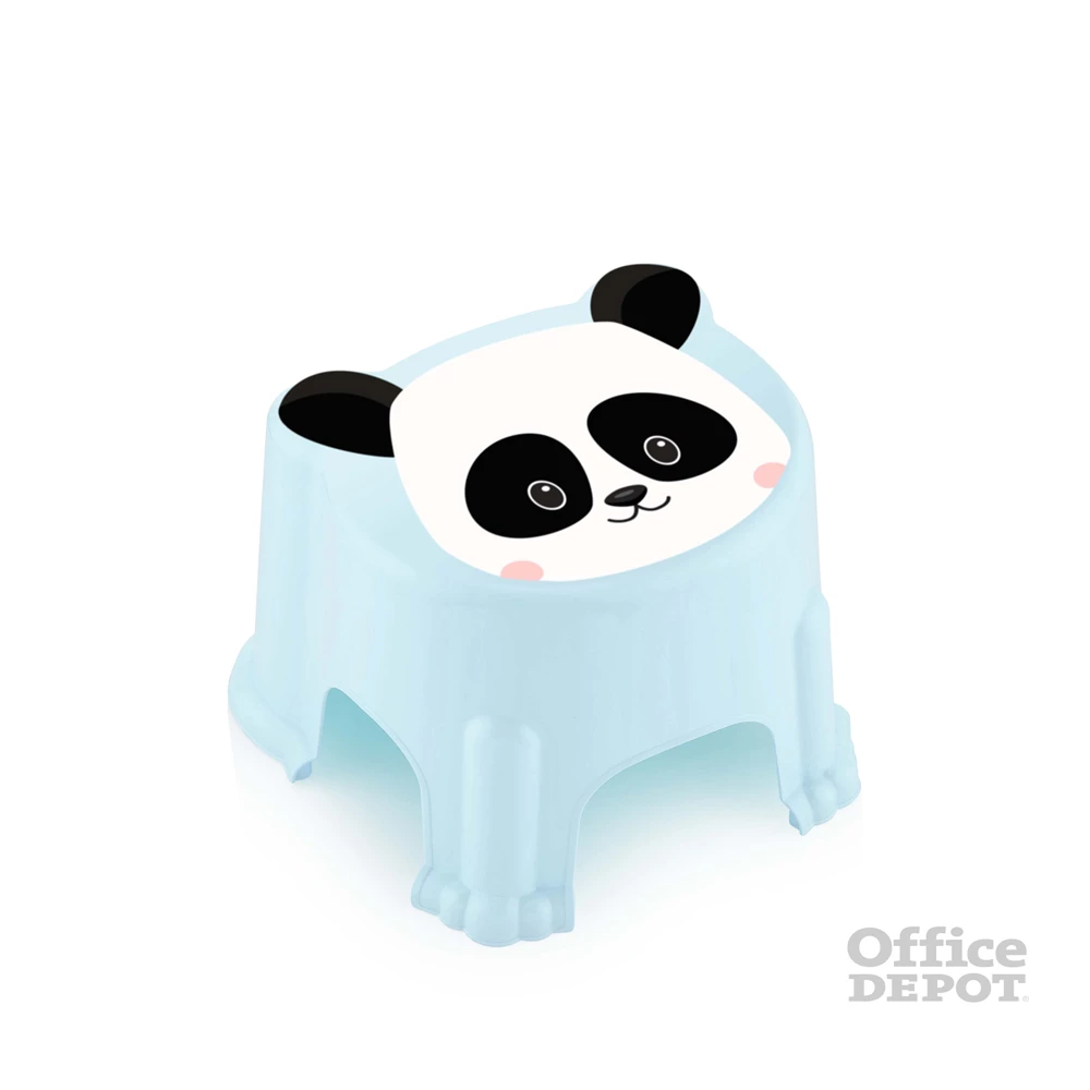 IRIS BSF-00836 Panda gyermek sámli, rózsaszín vagy kék színű
