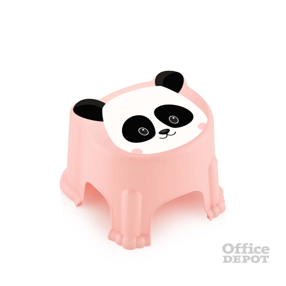 IRIS BSF-00836 Panda gyermek sámli, rózsaszín vagy kék színű