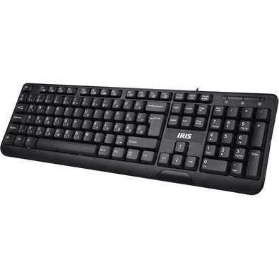 IRIS B-13 USB fekete billentyűzet IRIS B-13 USB fekete billentyűzet
