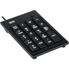 IRIS B-15 USB fekete numerikus billentyűzet IRIS B-15 USB fekete numerikus billentyűzet