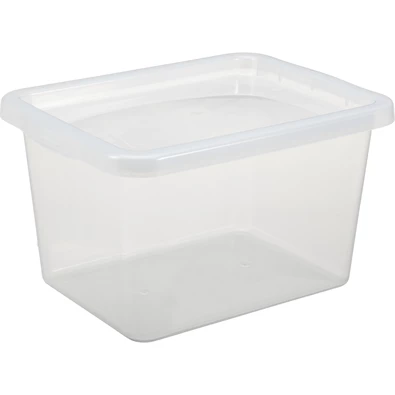 IRIS Basic Box 15 literes tárolódoboz tetővel 22950800 IRIS Basic Box 15 literes tárolódoboz tetővel 22950800