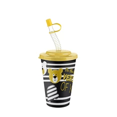 IRIS CUTE pohár szívószállal 400ml AP-9127 IRIS CUTE pohár szívószállal 400ml AP-9127