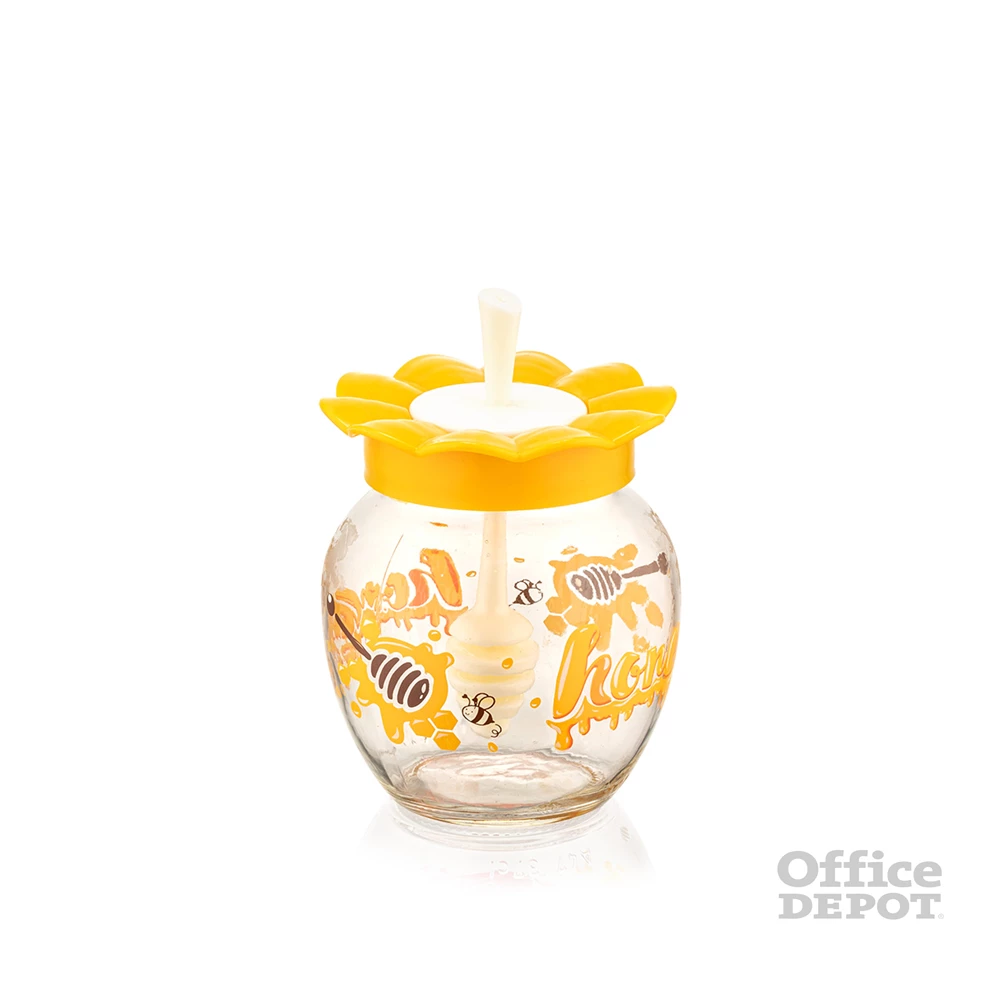 IRIS C-00180 Lily üveg méztartó 370ml