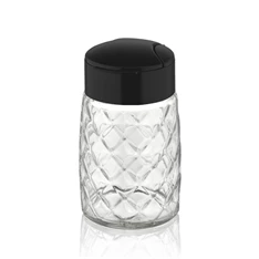 IRIS C-00276 Drop Crystal üveg fűszerszóró 100ml, fekete, sötétkék vagy elefántcsont színű IRIS C-00276 Drop Crystal üveg fűszerszóró 100ml, fekete, sötétkék vagy elefántcsont színű