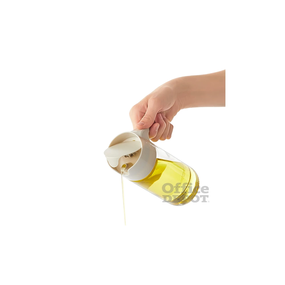 IRIS C-00413 Olaj és ecet üveg kiöntő 500ml , szürke vagy fekete színű