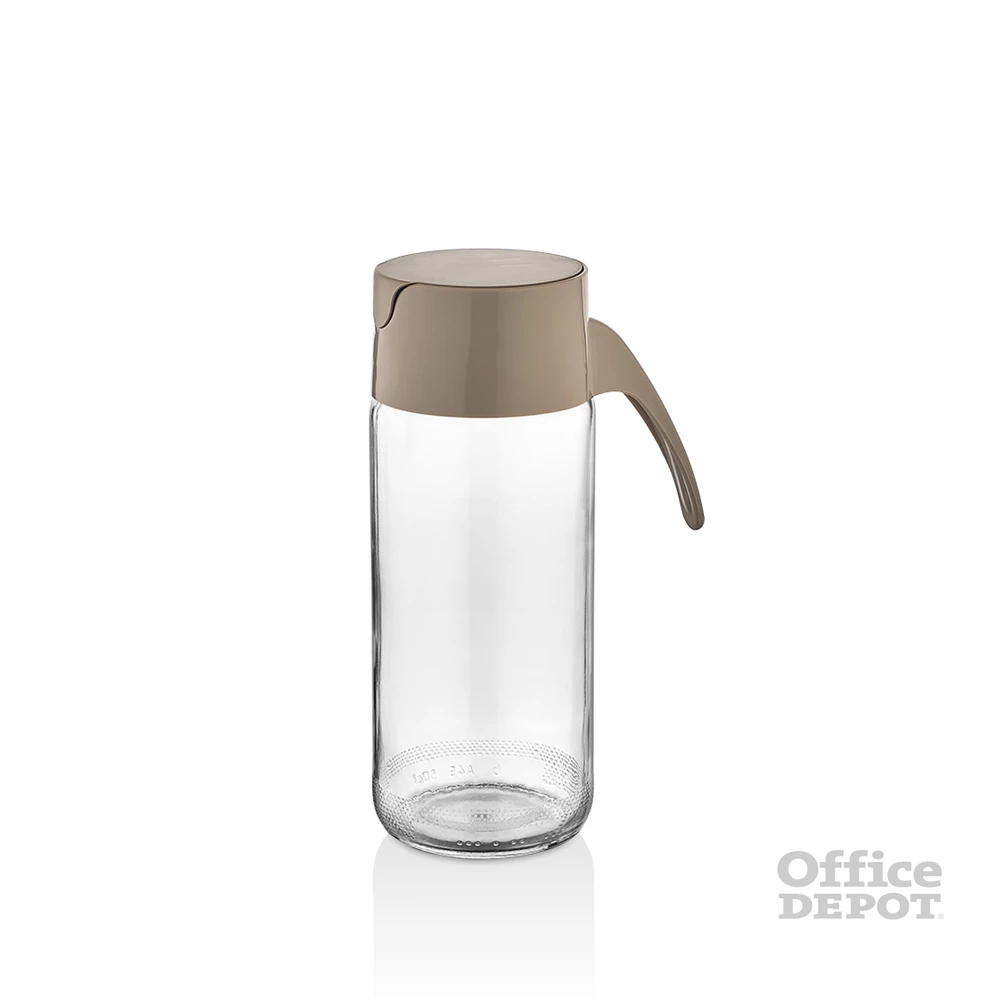IRIS C-00413 Olaj és ecet üveg kiöntő 500ml , szürke vagy fekete színű