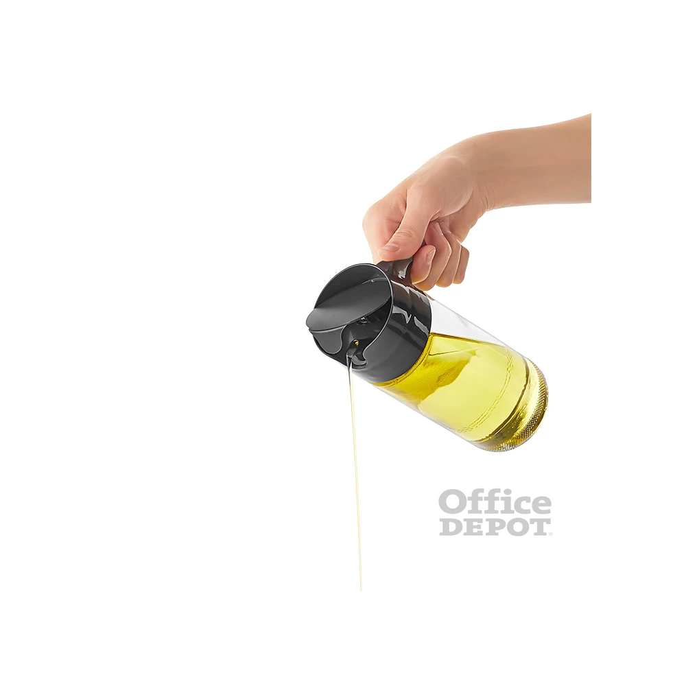 IRIS C-00413 Olaj és ecet üveg kiöntő 500ml , szürke vagy fekete színű