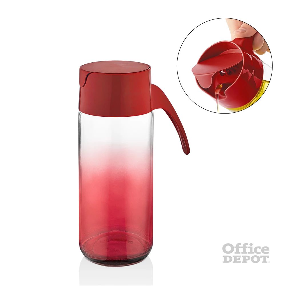 IRIS C-00482 Rainbow piros olaj és ecet kiöntő 500ml