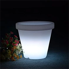 IRIS DL-014SB-SS-4LED világító cserép, szolár LED dekorációs fény IRIS DL-014SB-SS-4LED világító cserép, szolár LED dekorációs fény