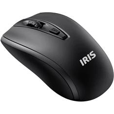 IRIS E-24 vezeték nélküli fekete egér IRIS E-24 vezeték nélküli fekete egér