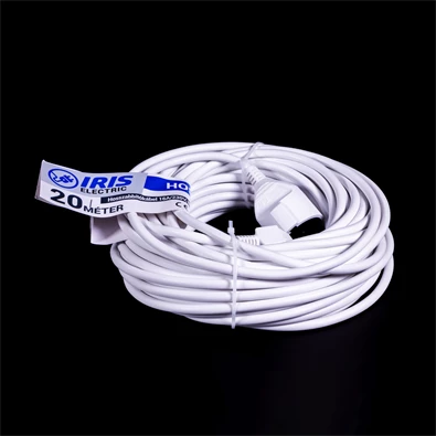 IRIS Electric IEEC-20M-16A/230V Hosszabbító 20 méteres 16A/230V, IP20, fehér IRIS Electric IEEC-20M-16A/230V Hosszabbító 20 méteres 16A/230V, IP20, fehér
