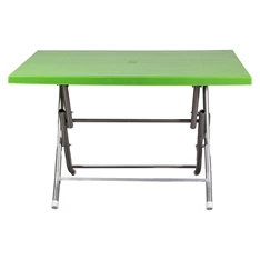 IRIS GF-230G ECO összecsukható zöld asztal fém lábbal 70x120 cm IRIS GF-230G ECO összecsukható zöld asztal fém lábbal 70x120 cm