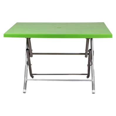 IRIS GF-230G ECO összecsukható zöld asztal fém lábbal 70x120 cm IRIS GF-230G ECO összecsukható zöld asztal fém lábbal 70x120 cm
