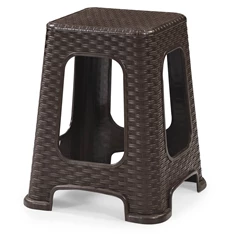 IRIS GF-400BR Star barna rattan zsámoly 35x35x46cm IRIS GF-400BR Star barna rattan zsámoly 35x35x46cm