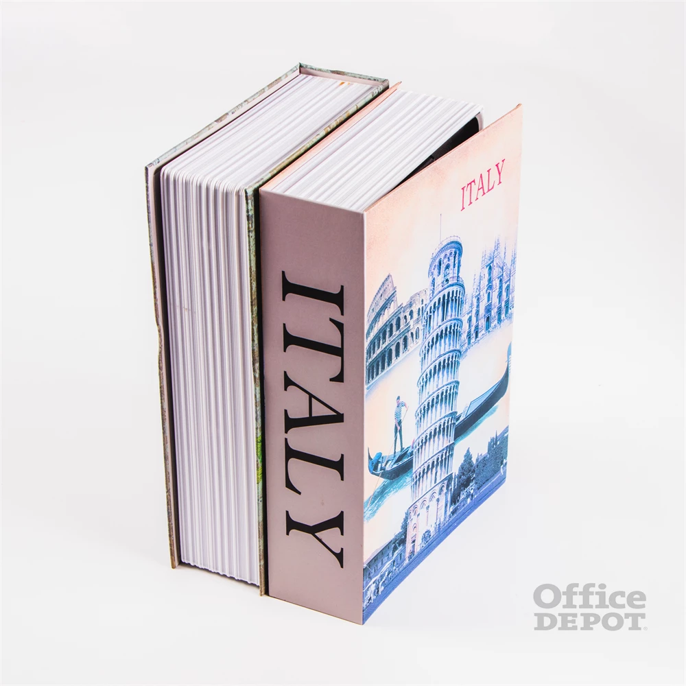 IRIS IBS18 kulccsal nyitható könyv széf 180x115x55mm