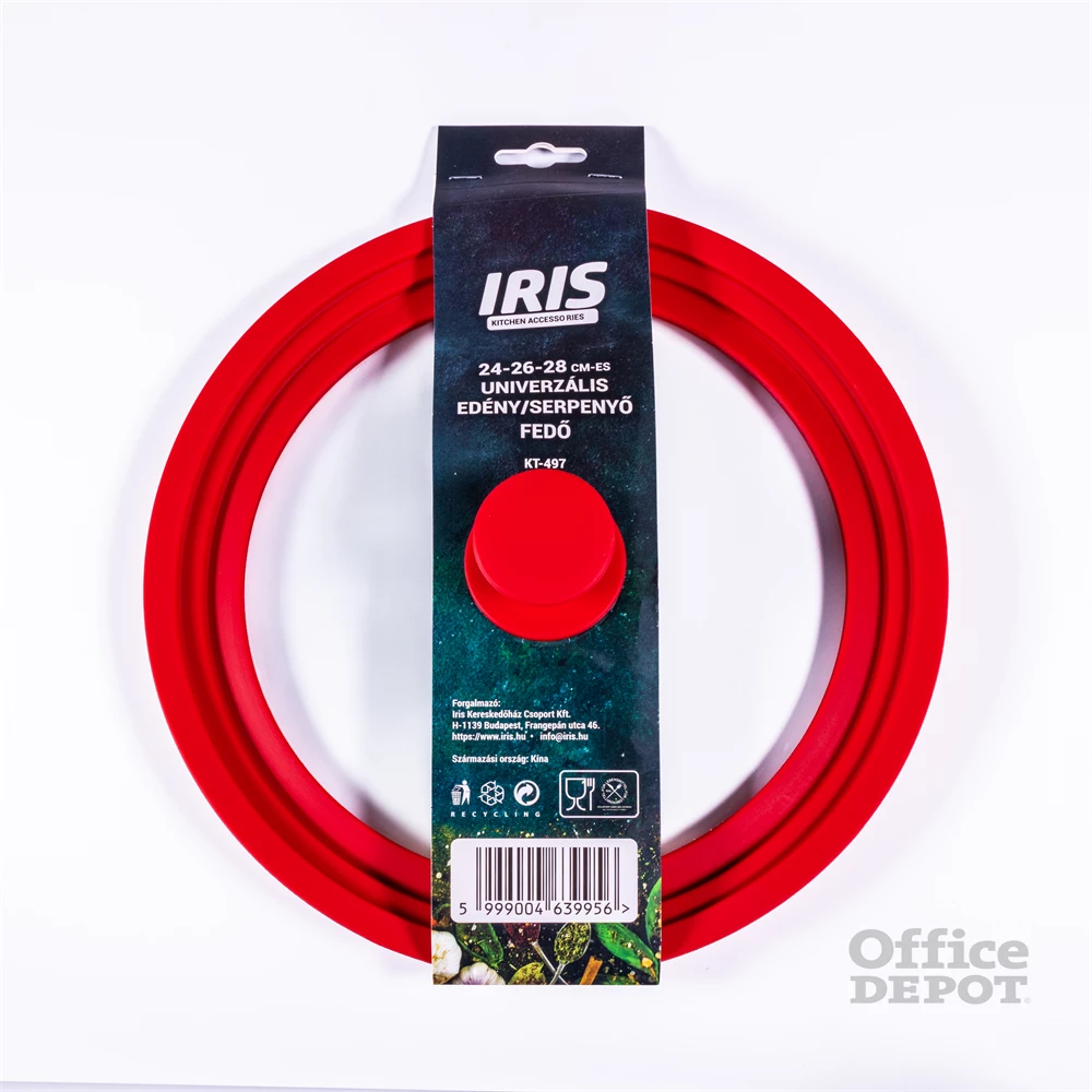 IRIS KT-497 24-26-28 cm-es univerzális edény/serpenyő fedő
