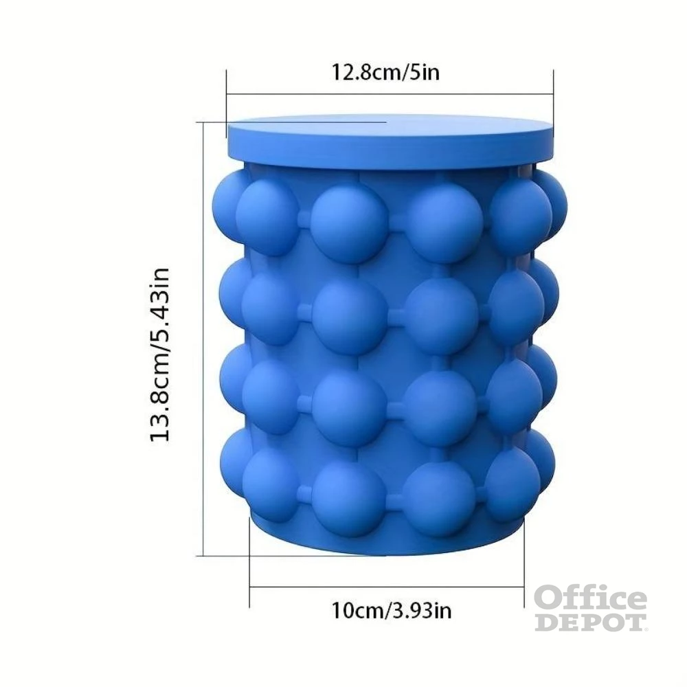 IRIS KT-567 Szilikon jégkocka tartó, fedővel
