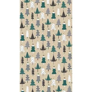 IRIS Karácsonyi tekercses KRAFT csomagolópapír, 200x70cm, különböző mintákkal, 60g/m2 IRIS Karácsonyi tekercses KRAFT csomagolópapír, 200x70cm, különböző mintákkal, 60g/m2
