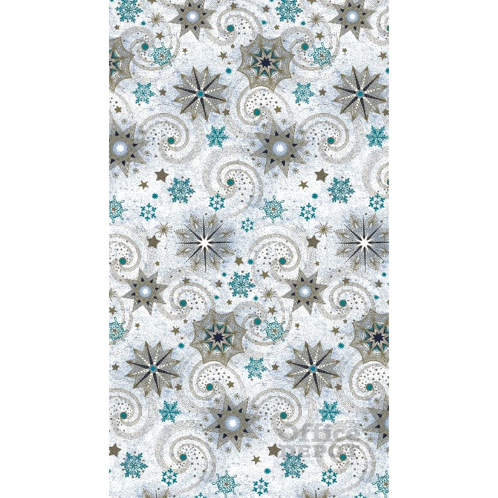 IRIS Karácsonyi tekercses csomagolópapír,  200x70cm, különböző mintákkal, 60g/m2