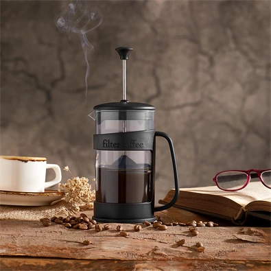 IRIS L-00845 French Press dugattyús kávéfőző 400ml IRIS L-00845 French Press dugattyús kávéfőző 400ml