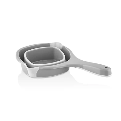 IRIS L-00857-2 összecsukható szilikon kiöntő 900ml, szürke IRIS L-00857-2 összecsukható szilikon kiöntő 900ml, szürke