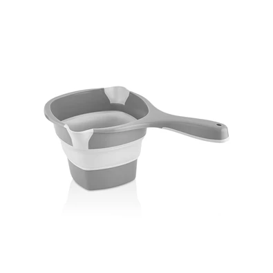 IRIS L-00857-2 összecsukható szilikon kiöntő 900ml, szürke IRIS L-00857-2 összecsukható szilikon kiöntő 900ml, szürke