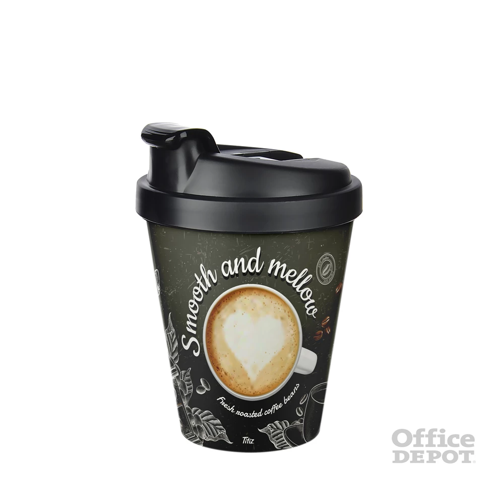 IRIS MOTTO TERMO pohár tetővel 400ml AP-9221