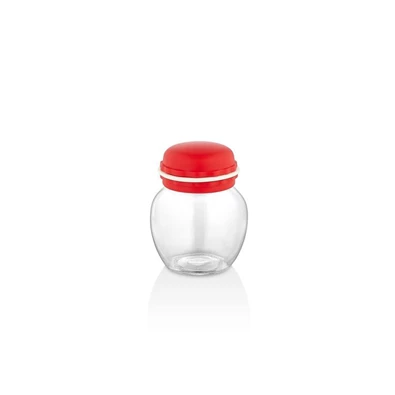 IRIS Macaron üveg fűszertartó 210ml, zöld, fukszia, narancs vagy citromsárga színű HN-1214