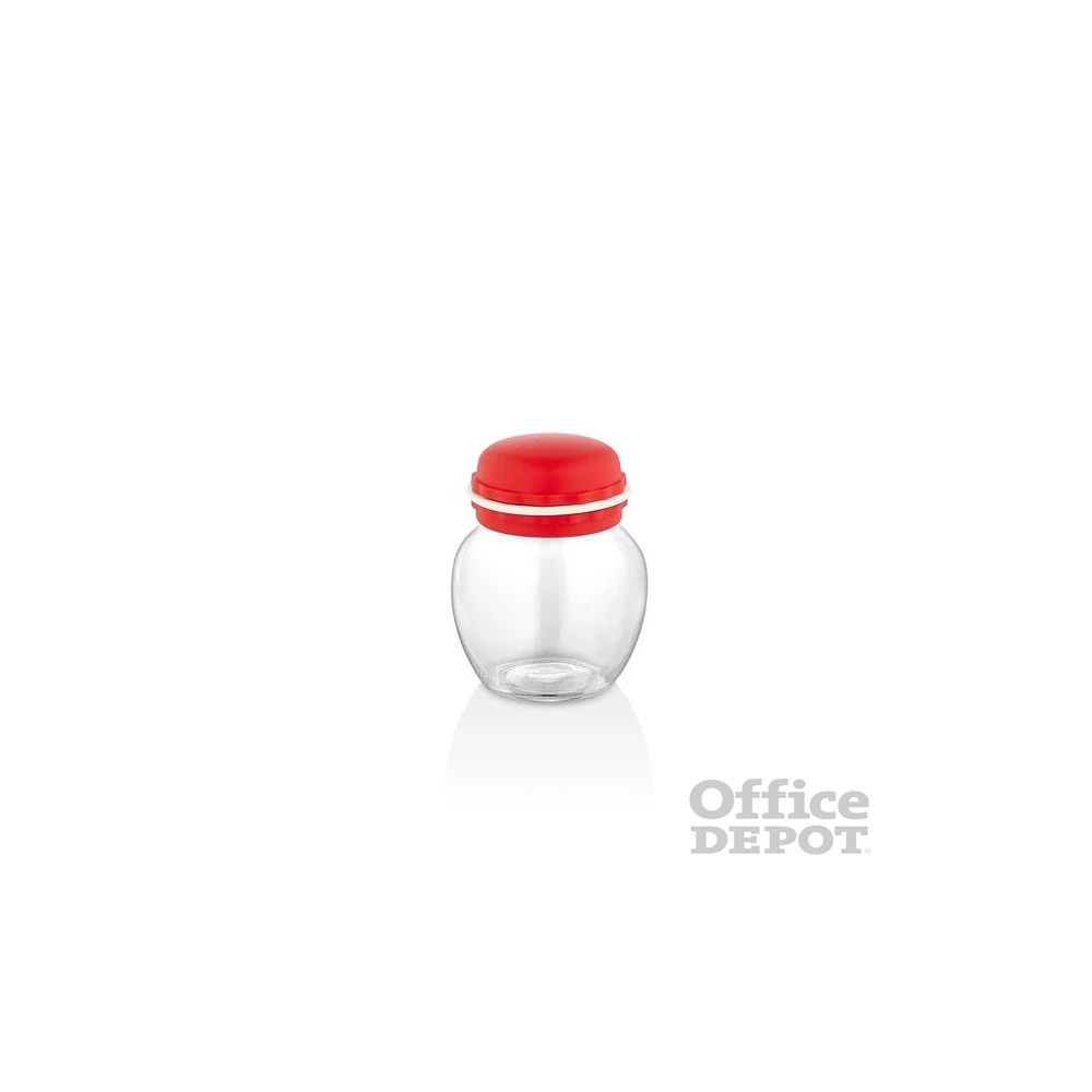 IRIS Macaron üveg fűszertartó 210ml, zöld, fukszia, narancs vagy citromsárga színű HN-1214