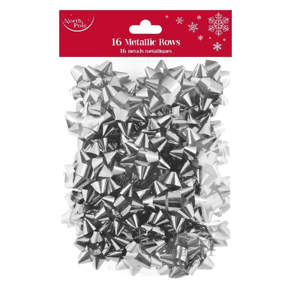 IRIS Masni, ajándék csomagoláshoz,fényes, ezüst 16 db/csomag, 8db 5cm, 4 db 6cm, 4 db 8cm átmérőjű